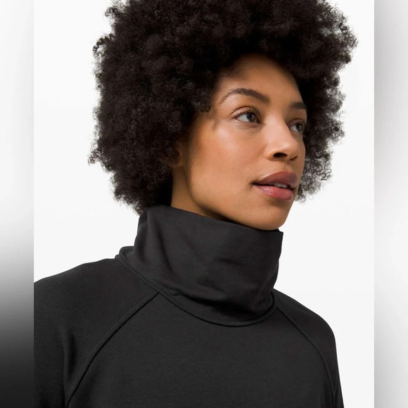 Lululemon Find Your Unwind Pullover in Black Size 8 W3CVOS - Picture 3 of 10